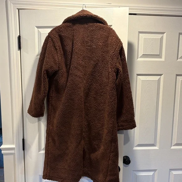 Fabletics Chocolate Teddy Jacket - Picture 5 of 5
